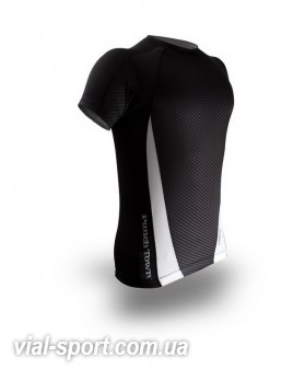 Рашгард PunchTown Carbon Rash Guard Short Sleeve